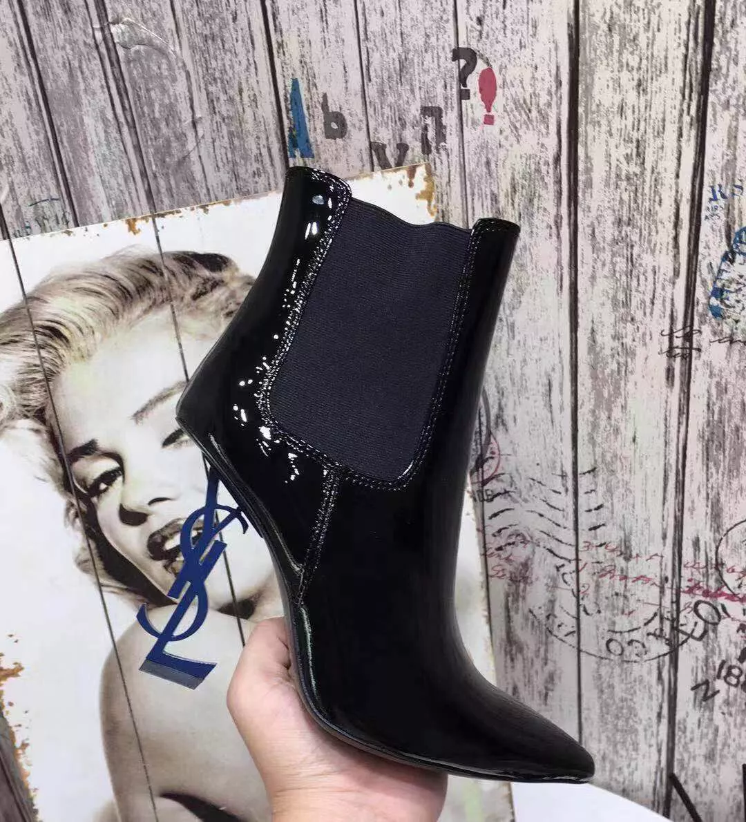 Yves Saint Laurent YSL Boots For Women Fashionable 3054