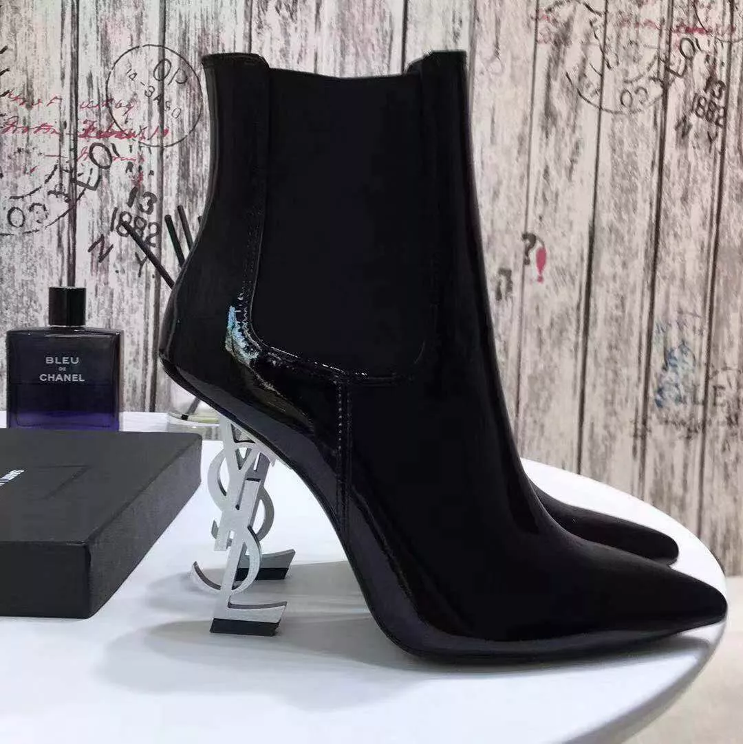 Yves Saint Laurent YSL Boots For Women Versatile 1771