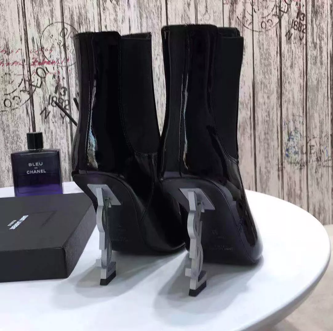 Yves Saint Laurent YSL Boots For Women Versatile 1771
