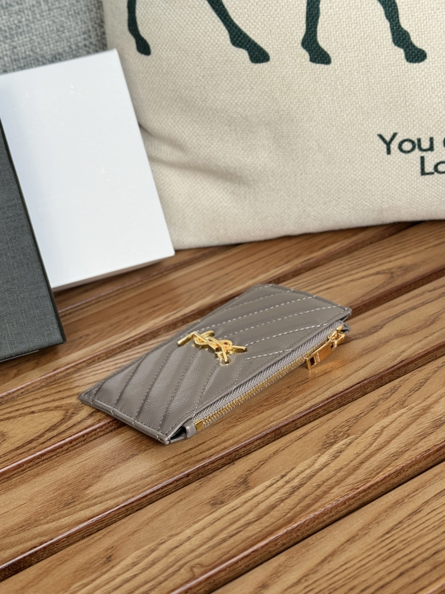 Yves Saint Laurent YSL Card Case Affordable 3454