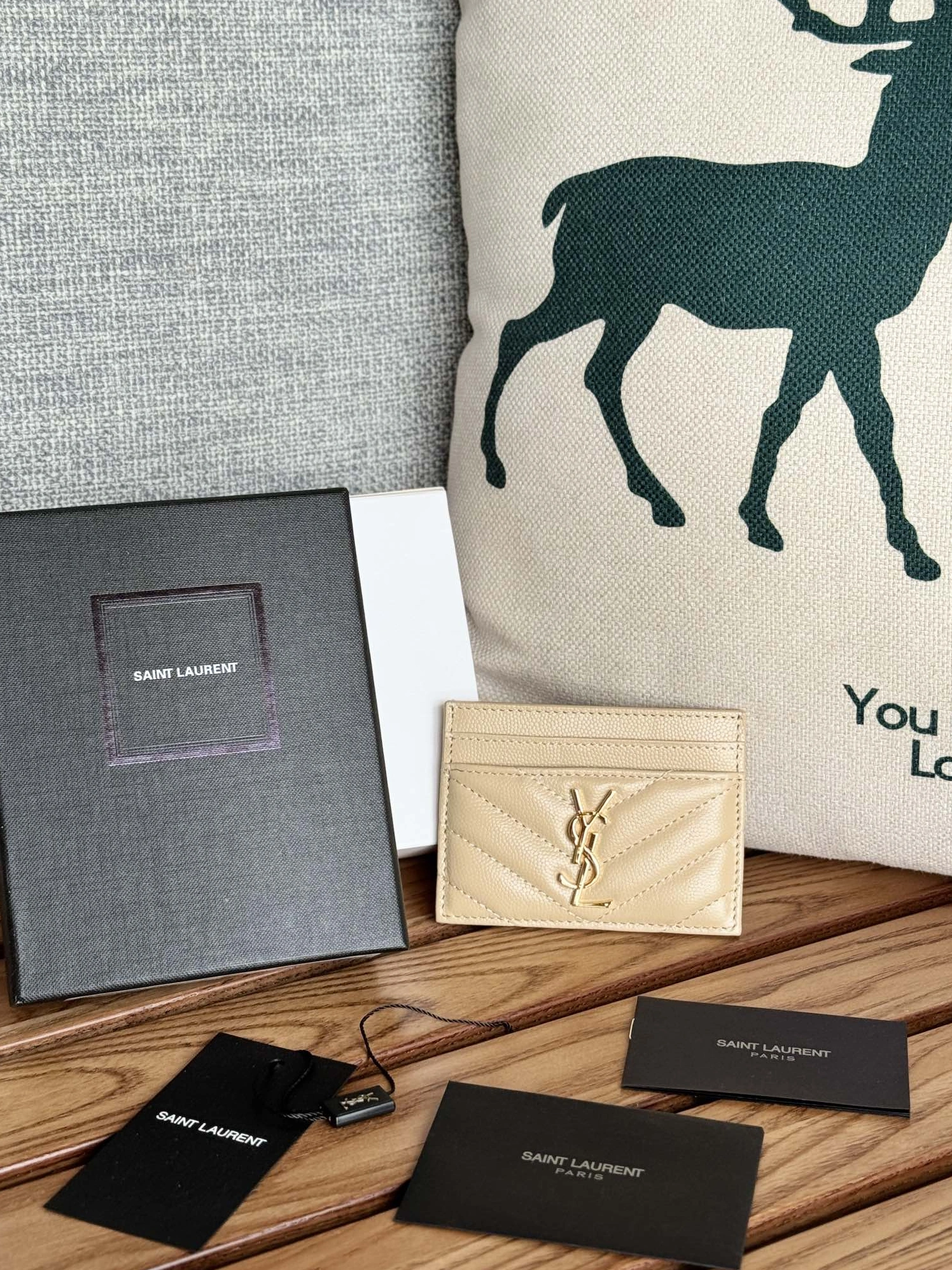 Yves Saint Laurent YSL Card Case Elegant 3003