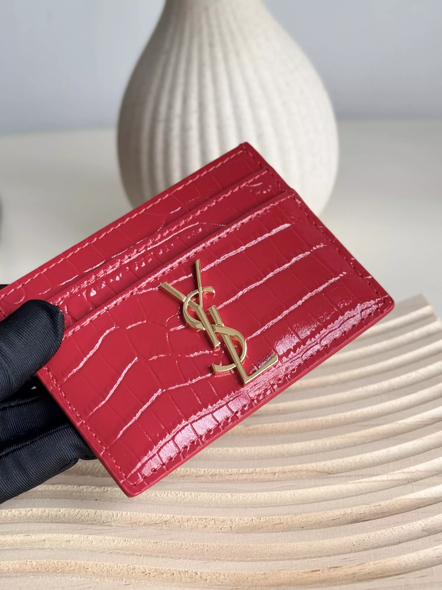 Yves Saint Laurent YSL Card Case For Women Modern 9194