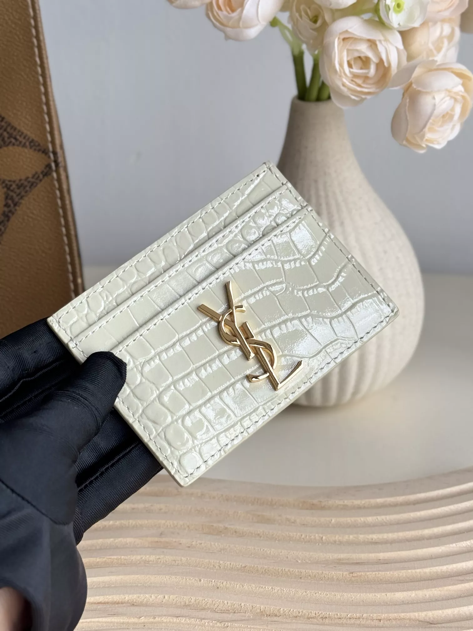 Yves Saint Laurent YSL Card Case For Women Trendy 4489