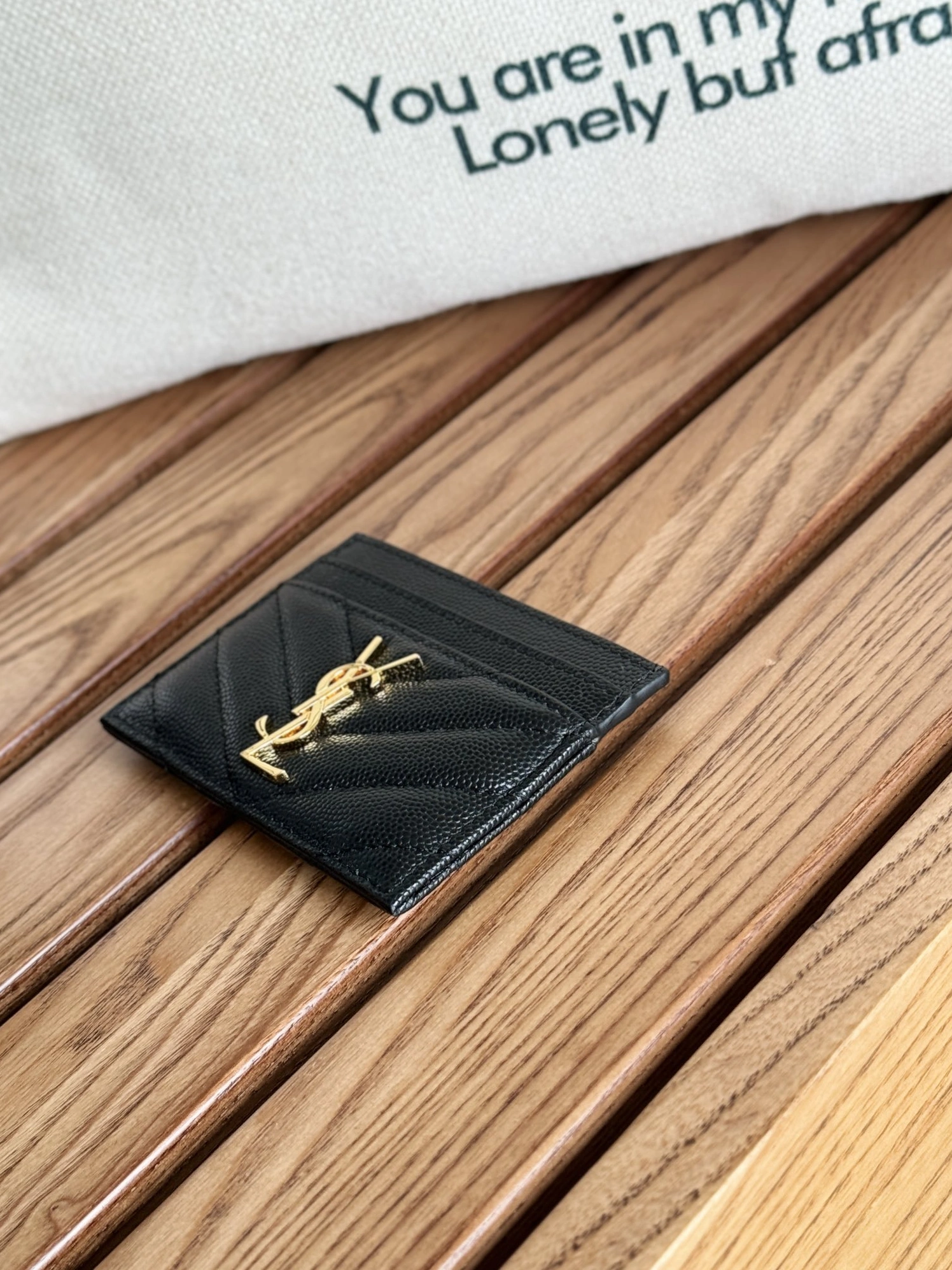 Yves Saint Laurent YSL Card Case Popular 6084