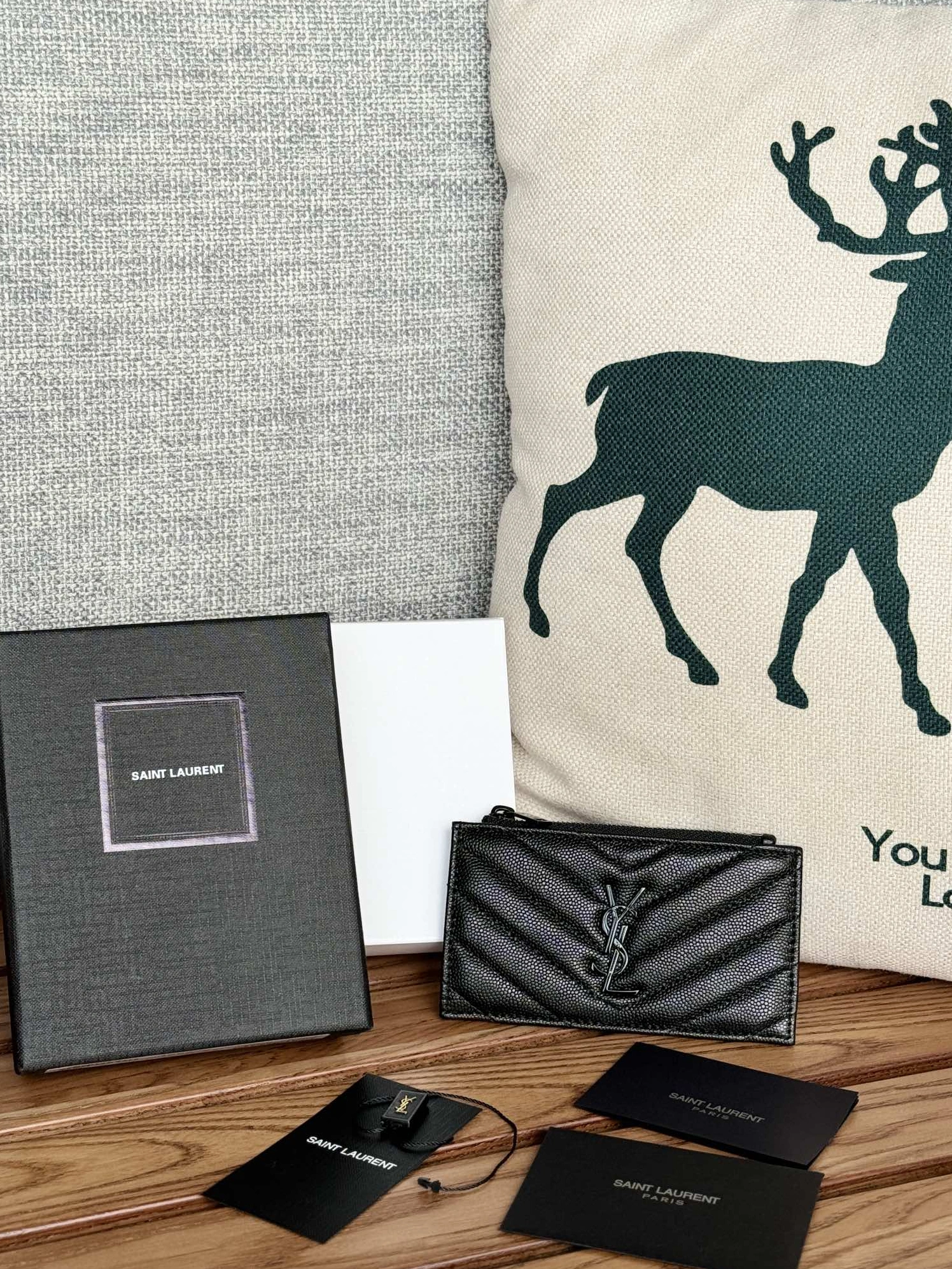 Yves Saint Laurent YSL Card Case TopPick 4218
