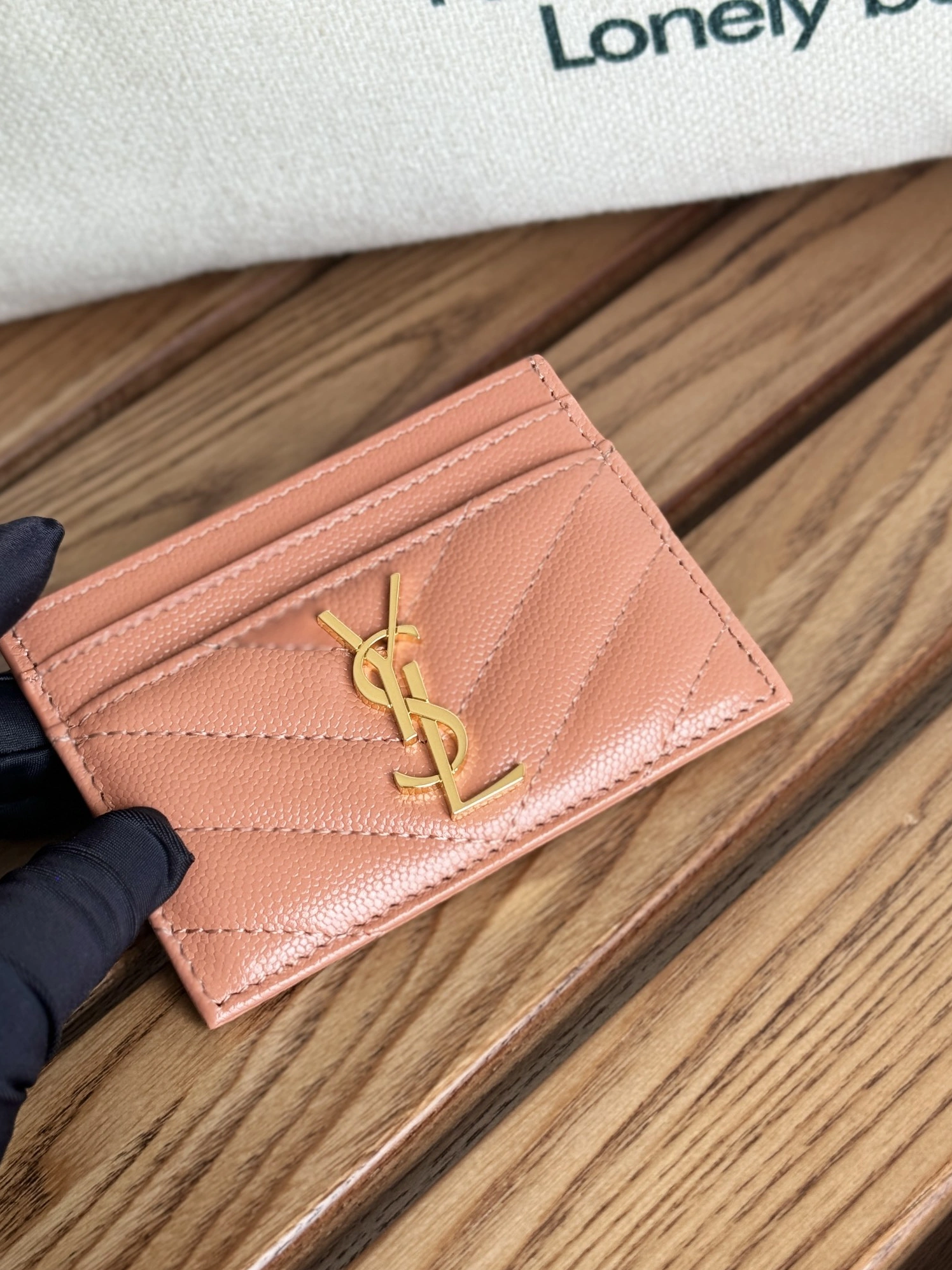 Yves Saint Laurent YSL Card Case Trendsetting 6372