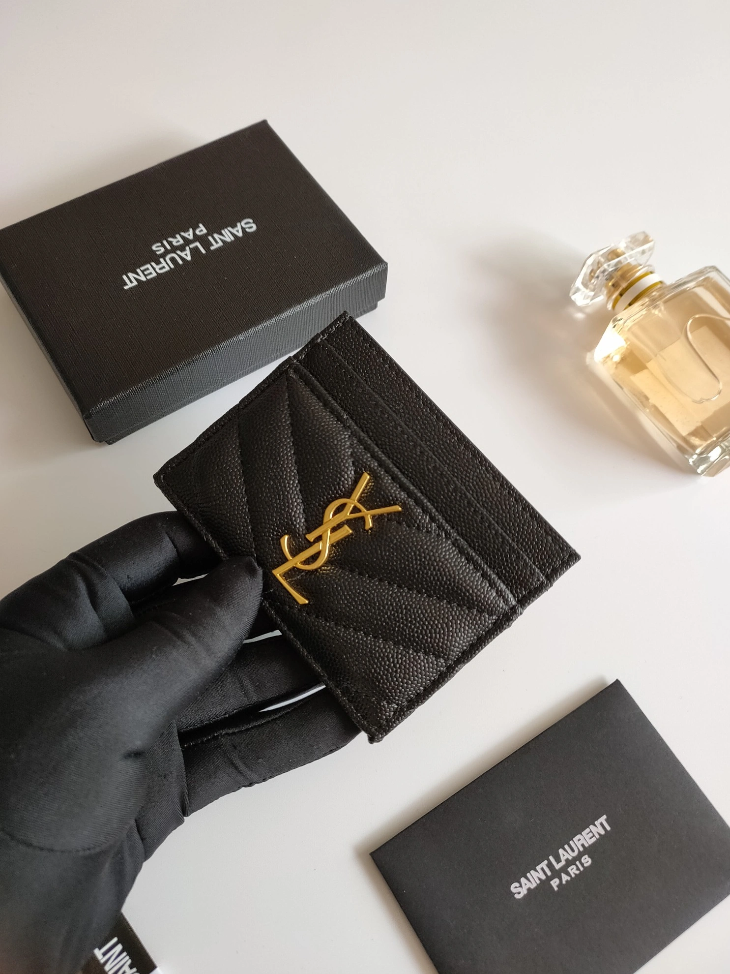 Yves Saint Laurent YSL Card case Elegant 8493