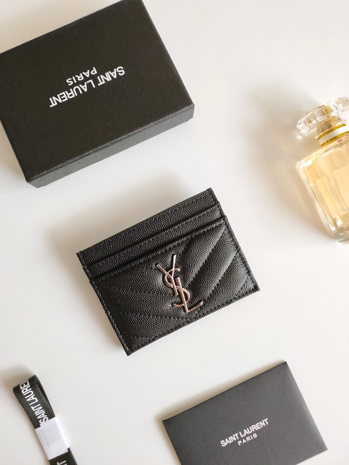 Yves Saint Laurent YSL Card case Fashionable 6442