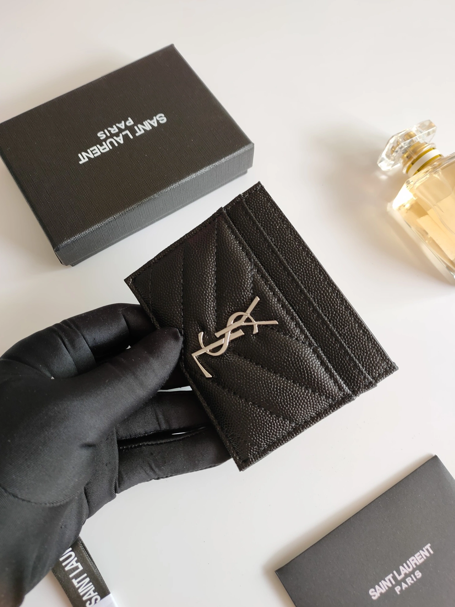 Yves Saint Laurent YSL Card case Fashionable 6442