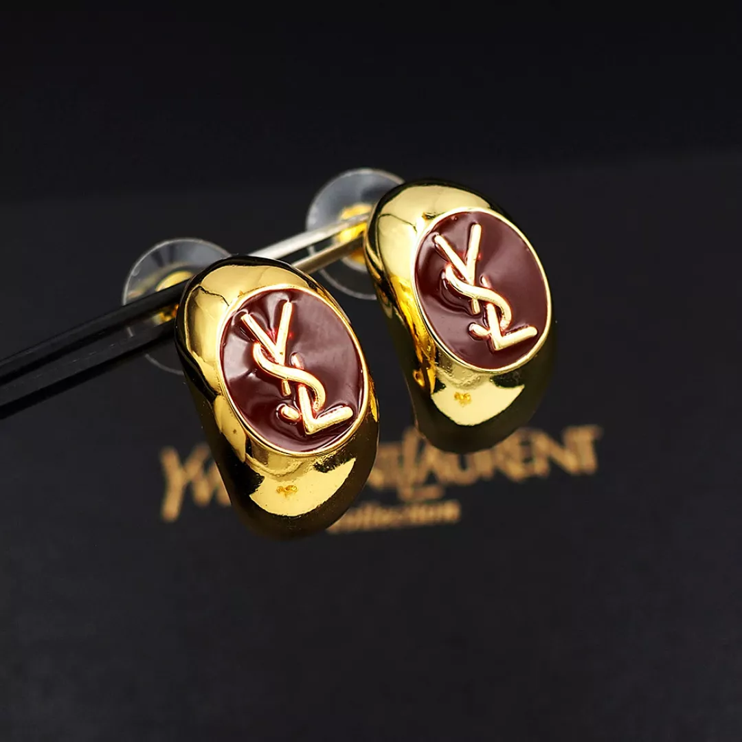 Yves Saint Laurent YSL Earrings For Women Bold 7706