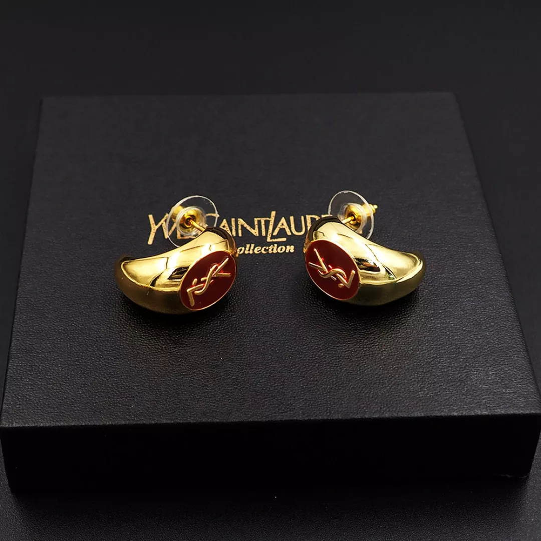 Yves Saint Laurent YSL Earrings For Women Bold 7706