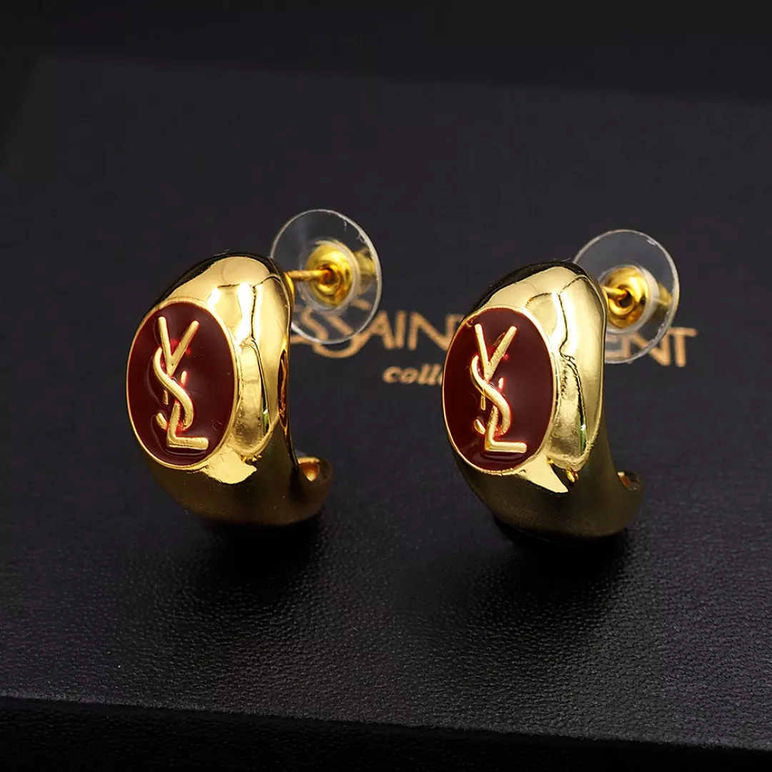 Yves Saint Laurent YSL Earrings For Women Bold 7706