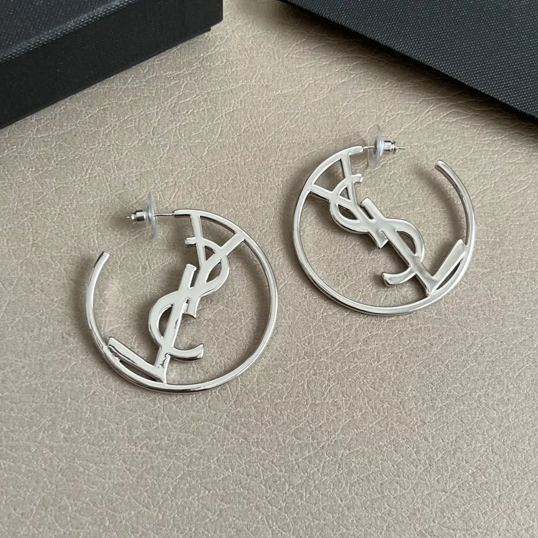 Yves Saint Laurent YSL Earrings For Women Comfortable 8409