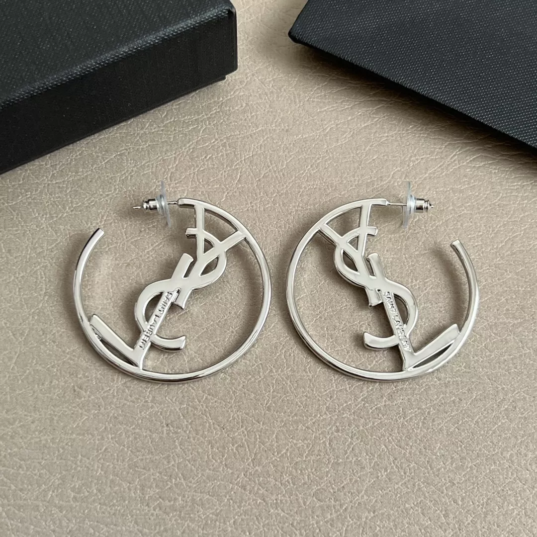 Yves Saint Laurent YSL Earrings For Women Comfortable 8409