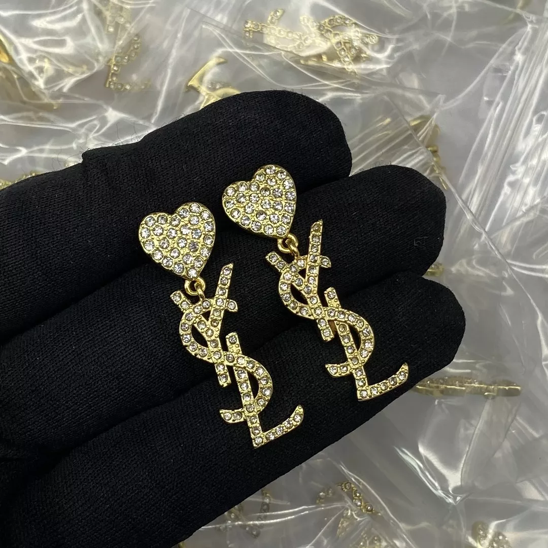Yves Saint Laurent YSL Earrings For Women Cozy 9235