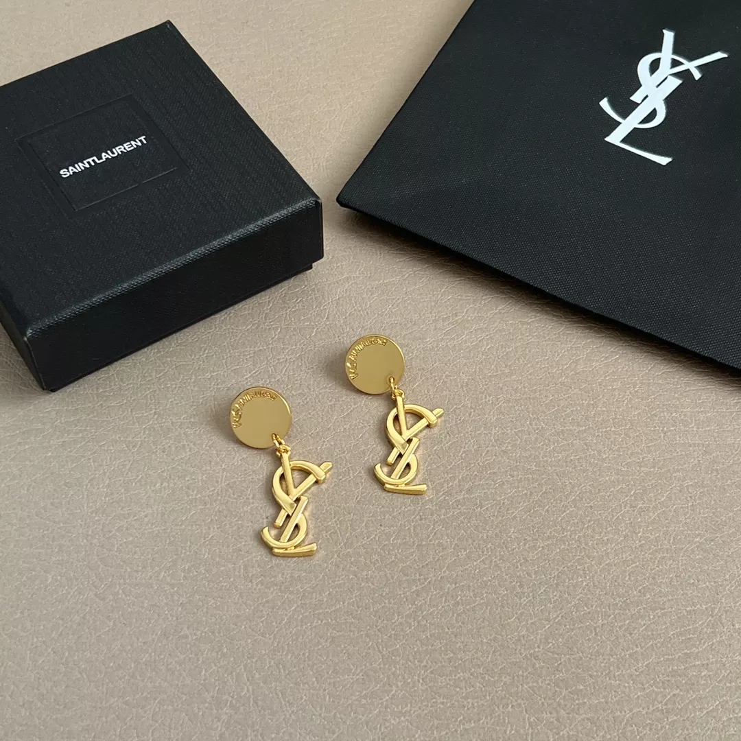 Yves Saint Laurent YSL Earrings For Women EasyMatch 1563