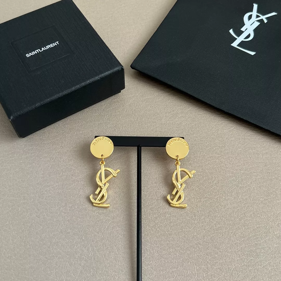 Yves Saint Laurent YSL Earrings For Women EasyMatch 1563