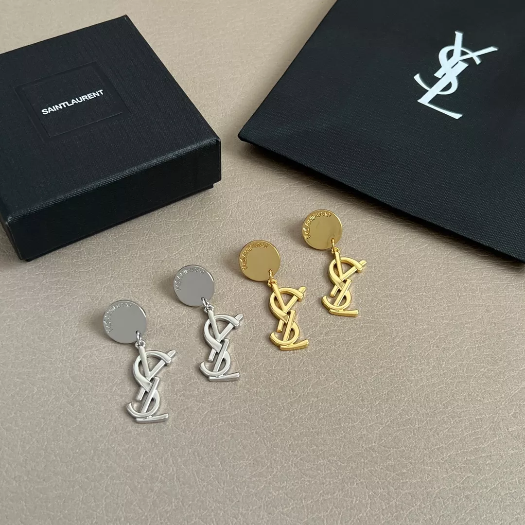 Yves Saint Laurent YSL Earrings For Women EasyMatch 1563