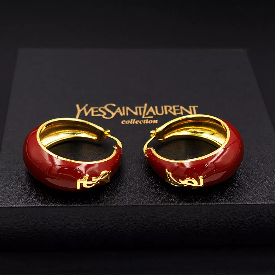 Yves Saint Laurent YSL Earrings For Women EyeCatching 7744