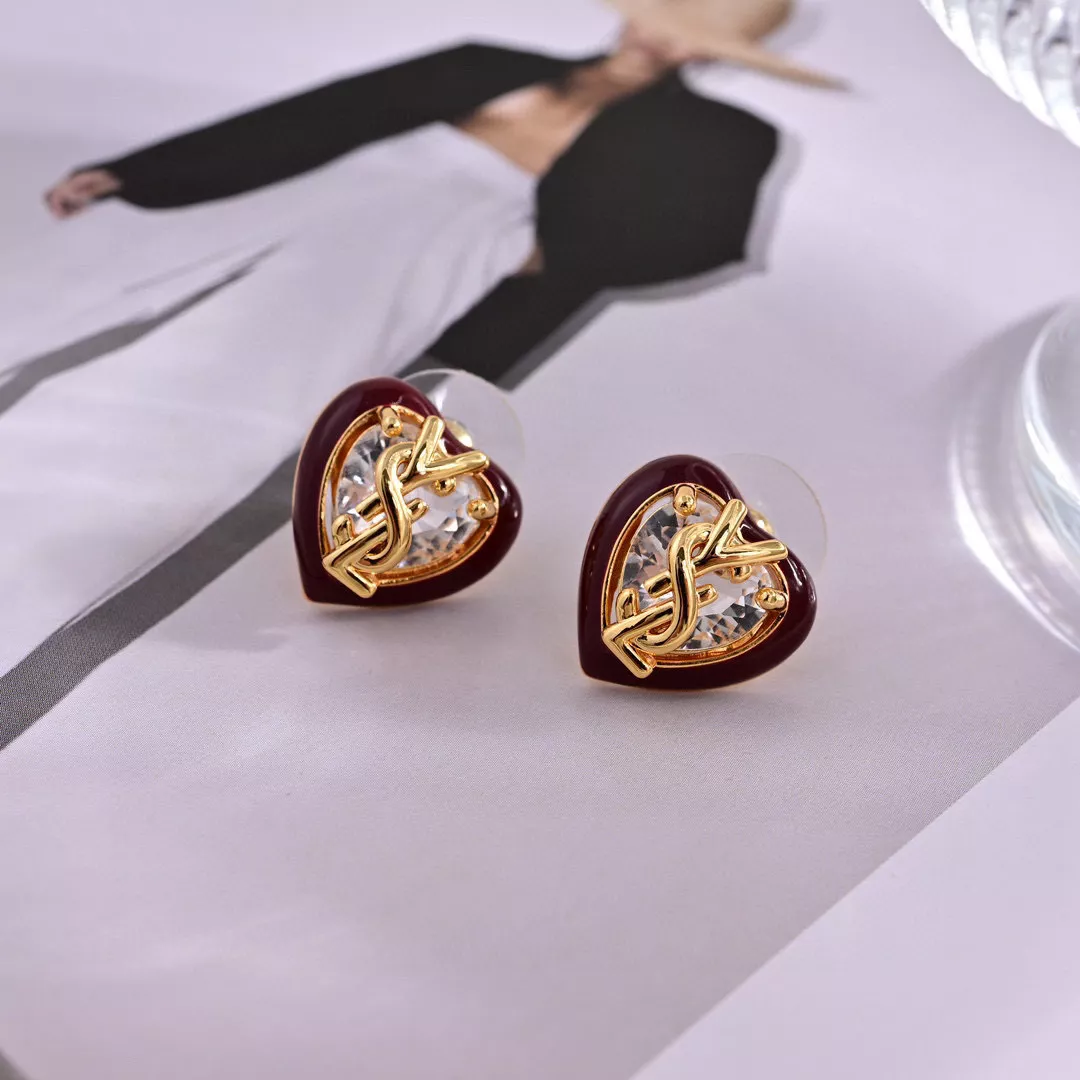 Yves Saint Laurent YSL Earrings For Women Minimalist 6647