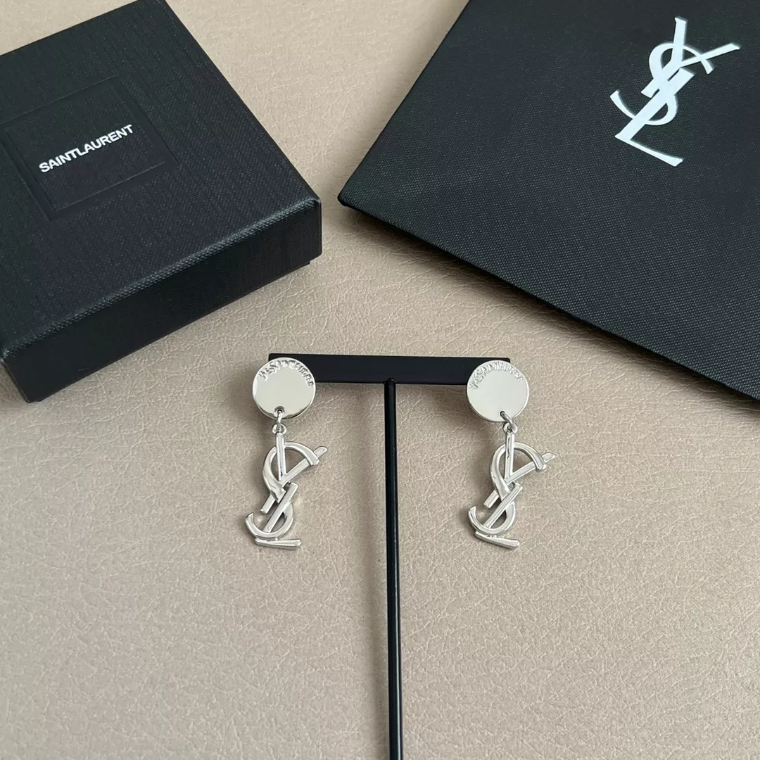 Yves Saint Laurent YSL Earrings For Women Practical 7096