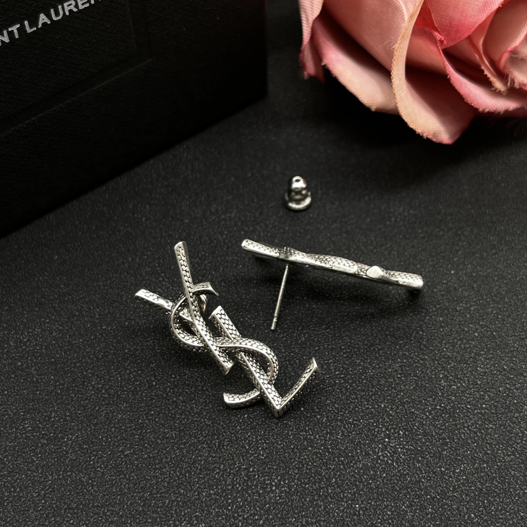 Yves Saint Laurent YSL Earrings For Women Practical 7456