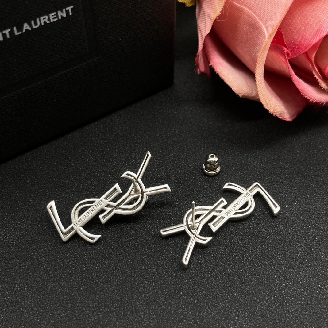 Yves Saint Laurent YSL Earrings For Women Practical 7456