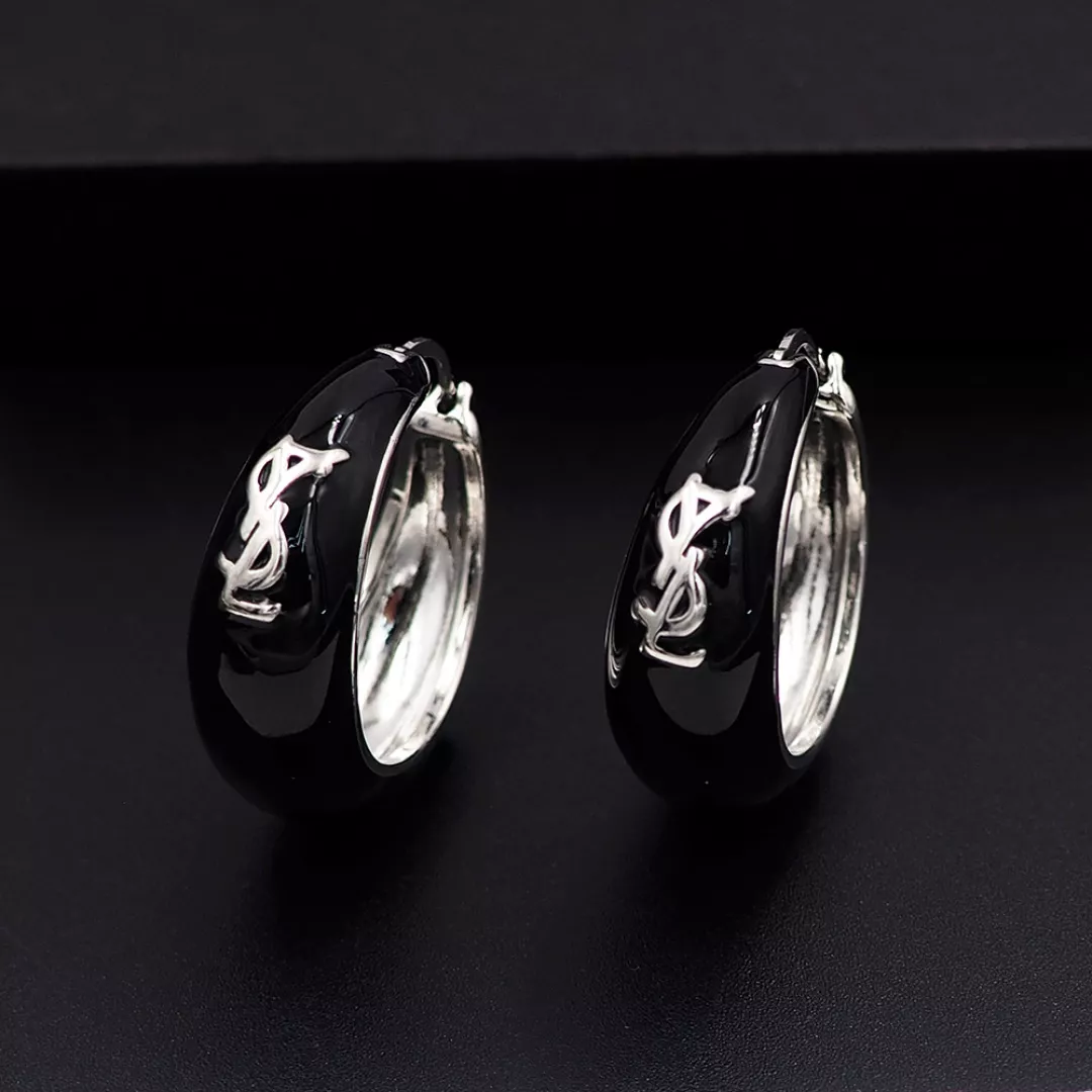 Yves Saint Laurent YSL Earrings For Women Sophisticated 4380