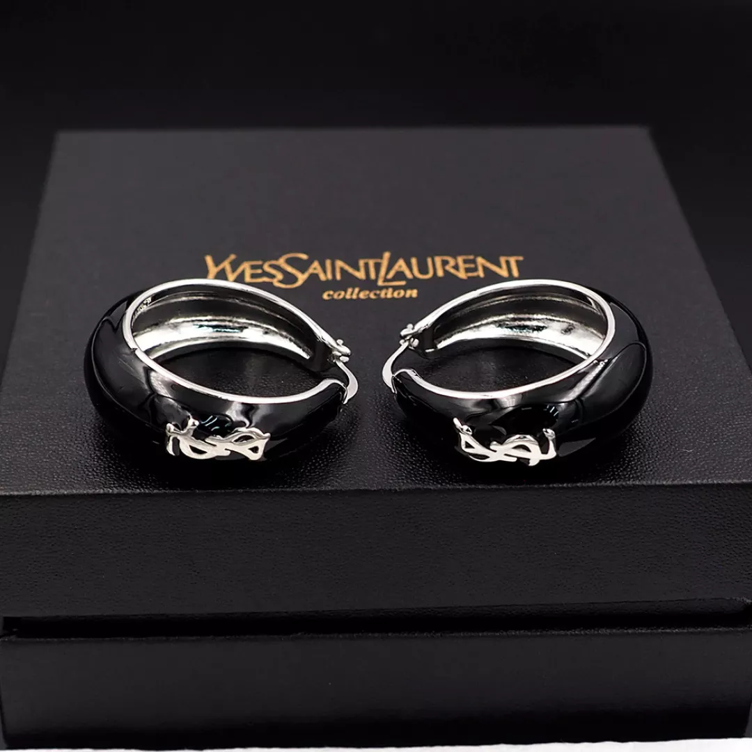Yves Saint Laurent YSL Earrings For Women Sophisticated 4380