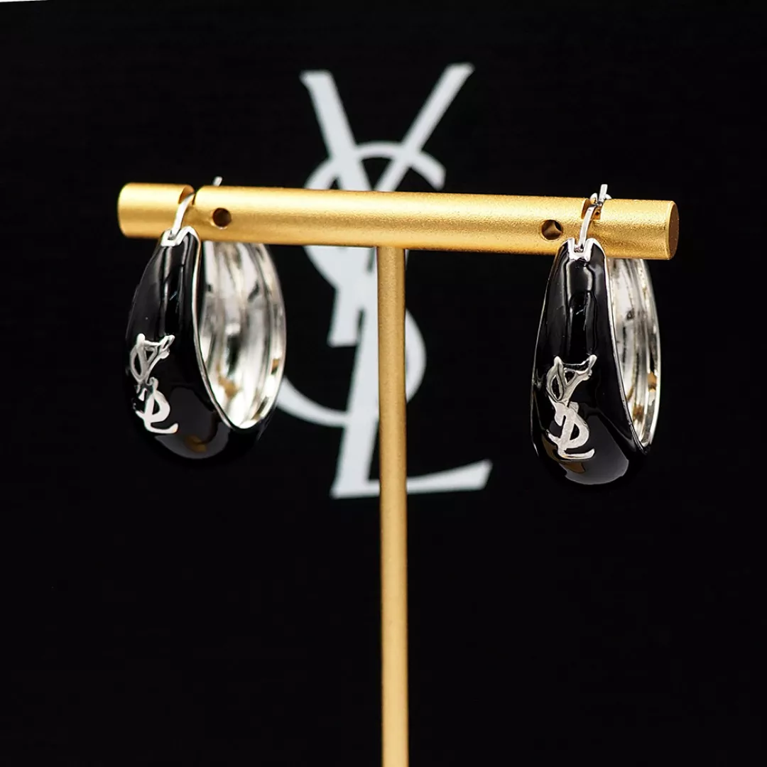 Yves Saint Laurent YSL Earrings For Women Sophisticated 4380