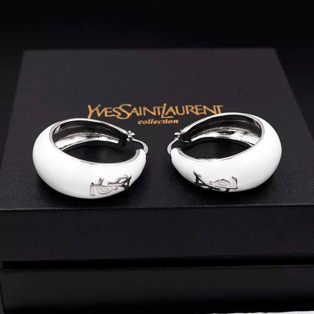 Yves Saint Laurent YSL Earrings For Women Trendsetting 6845
