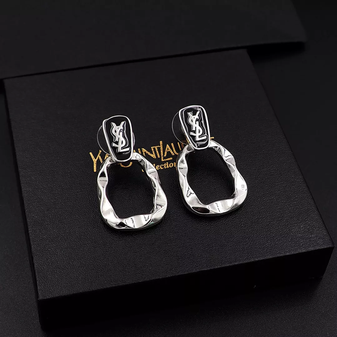 Yves Saint Laurent YSL Earrings For Women Unique 1044