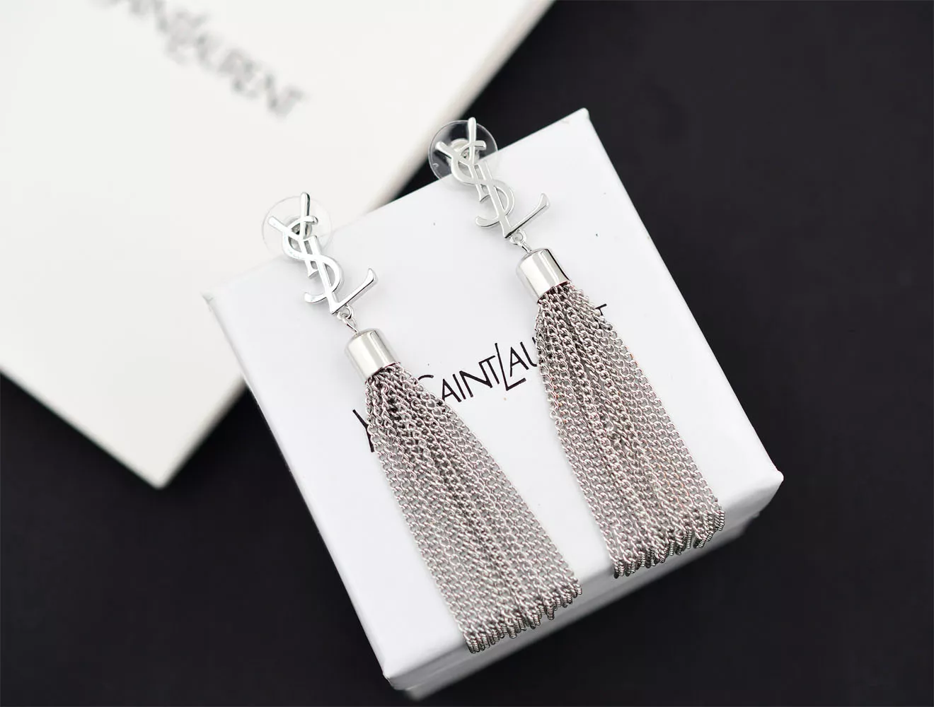Yves Saint Laurent YSL Earrings For Women Versatile 4163