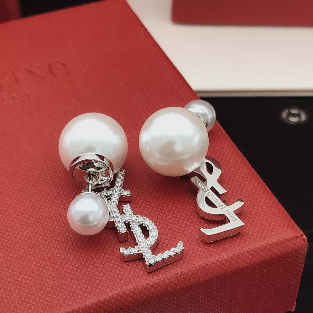 Yves Saint Laurent YSL Earrings For Women Versatile 861