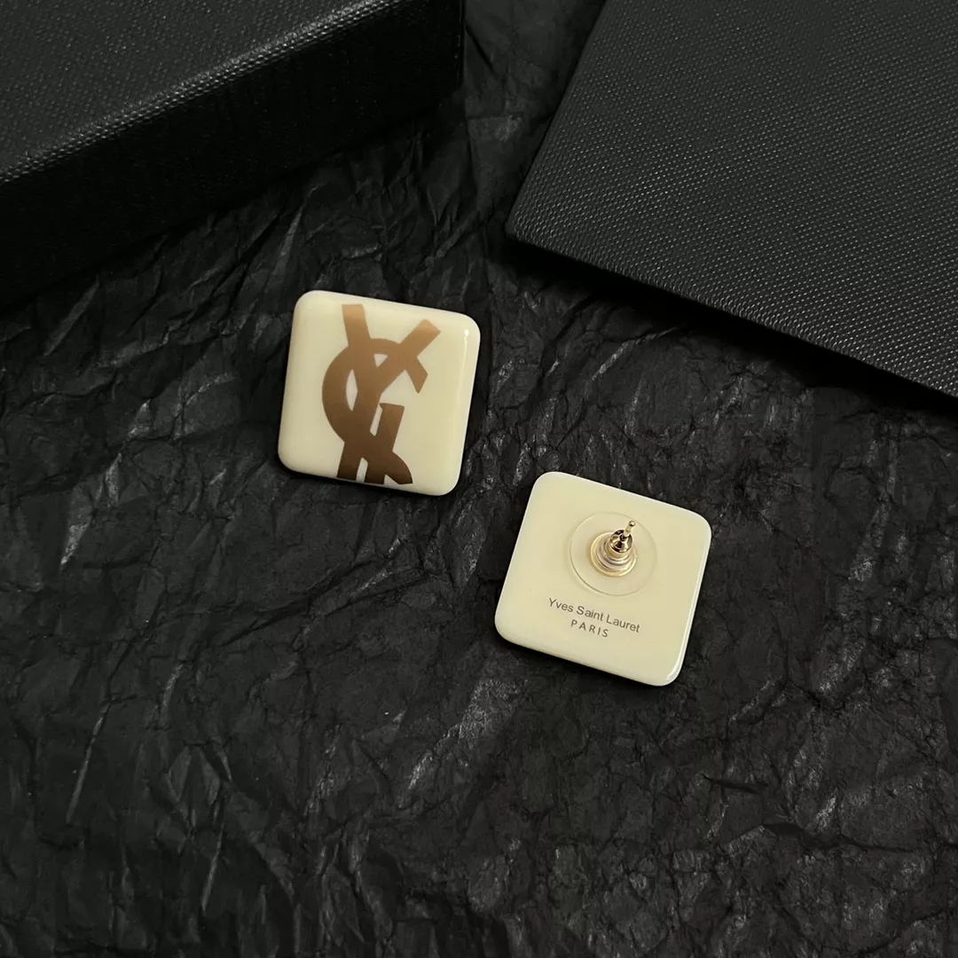 Yves Saint Laurent YSL Earrings For Women Vibrant 2857