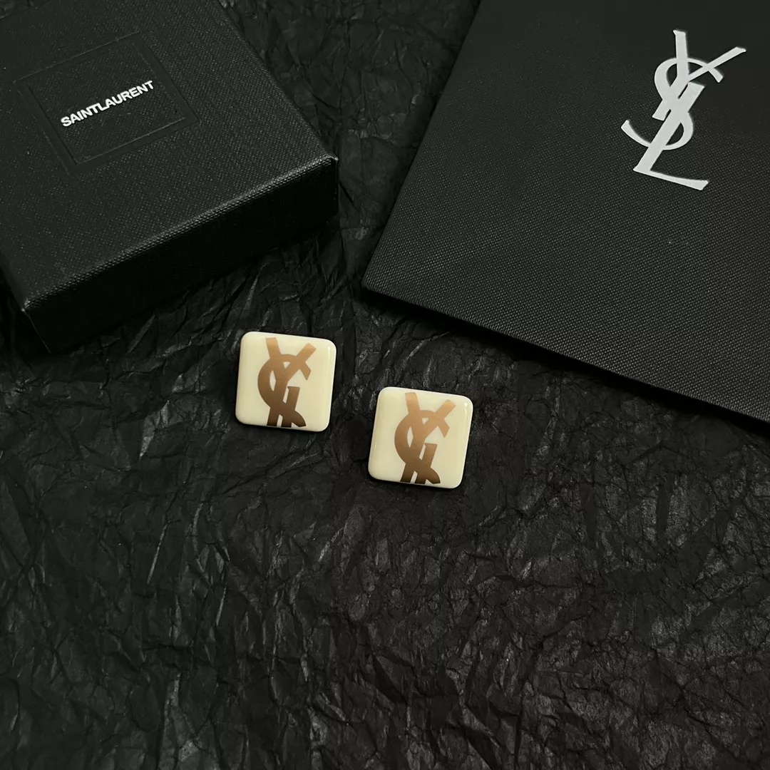 Yves Saint Laurent YSL Earrings For Women Vibrant 2857