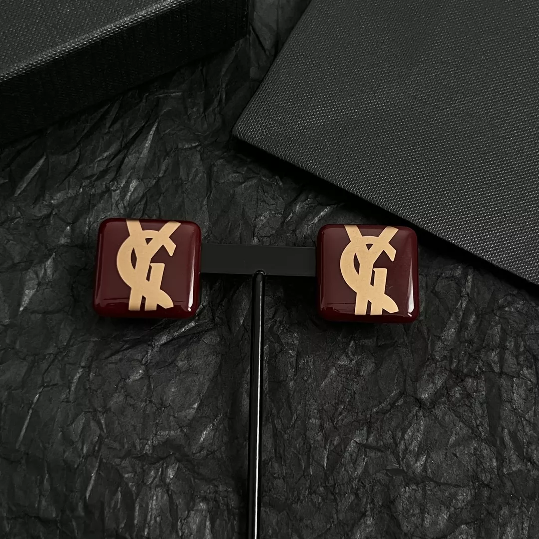 Yves Saint Laurent YSL Earrings For Women Vibrant 4580