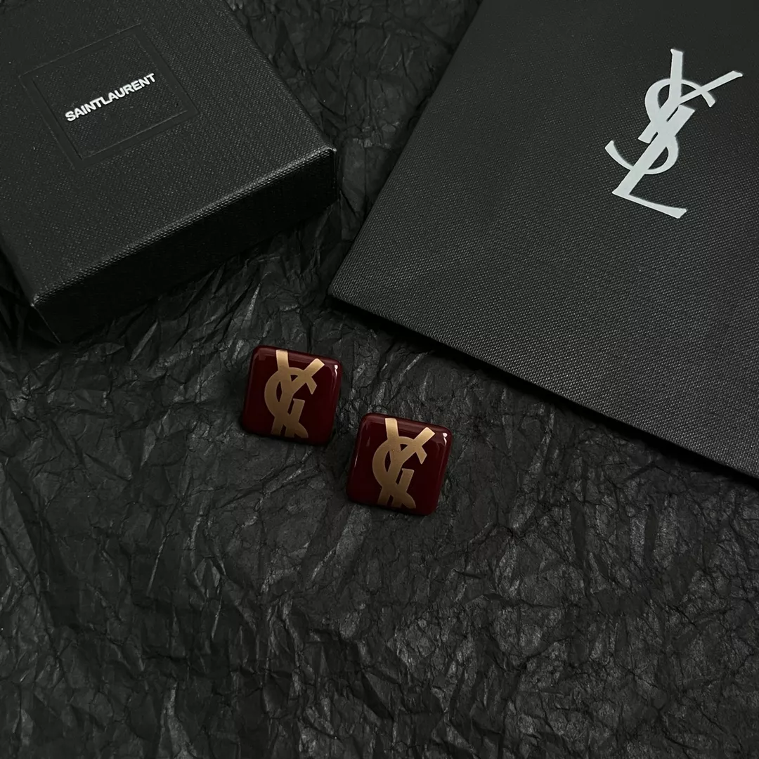 Yves Saint Laurent YSL Earrings For Women Vibrant 4580