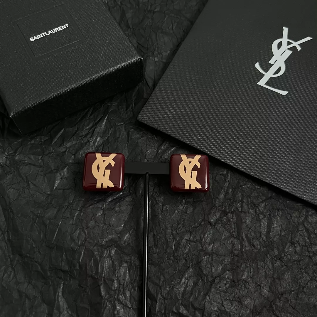 Yves Saint Laurent YSL Earrings For Women Vibrant 4580
