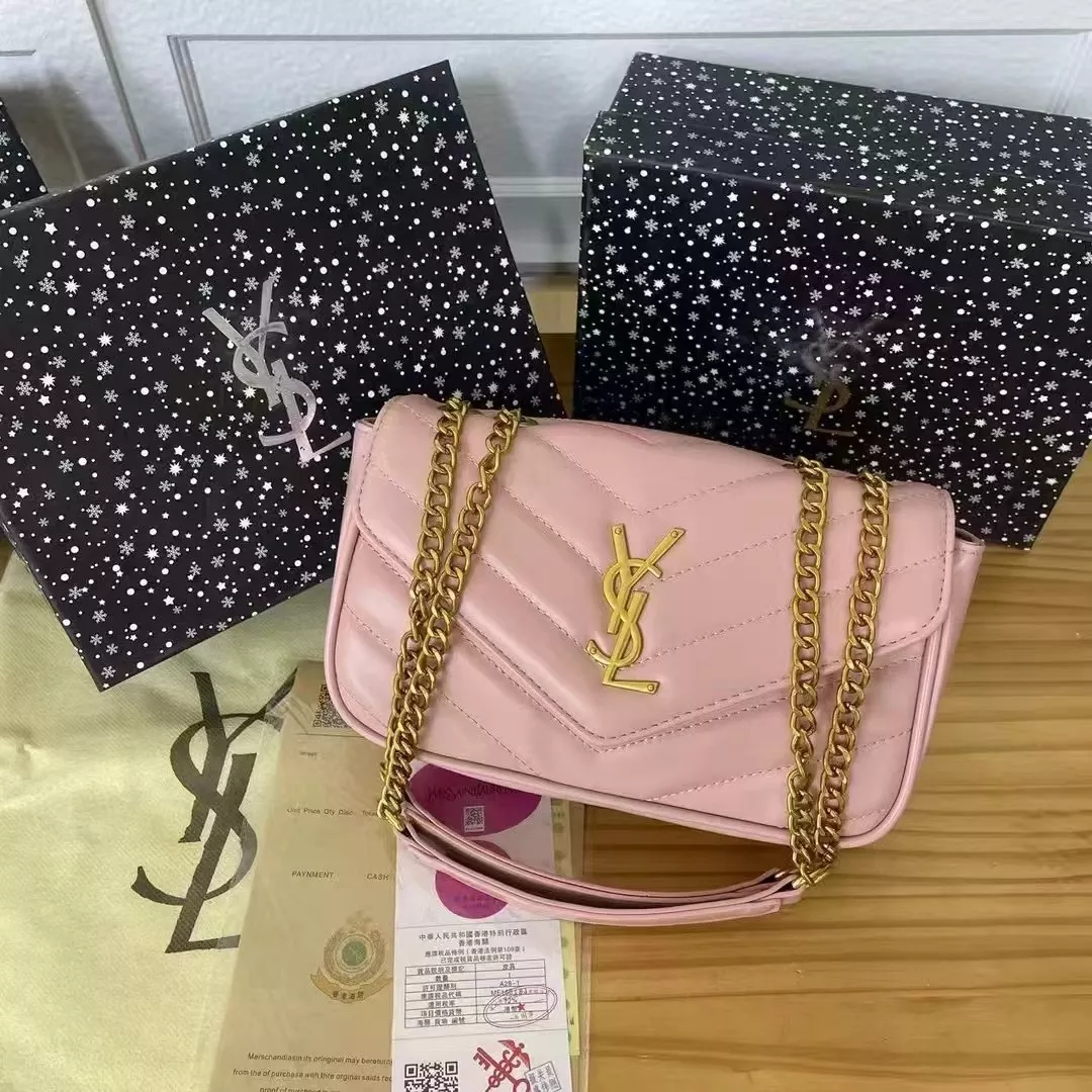 Yves Saint Laurent YSL Fashion Messenger Bags For Women Durable 1335