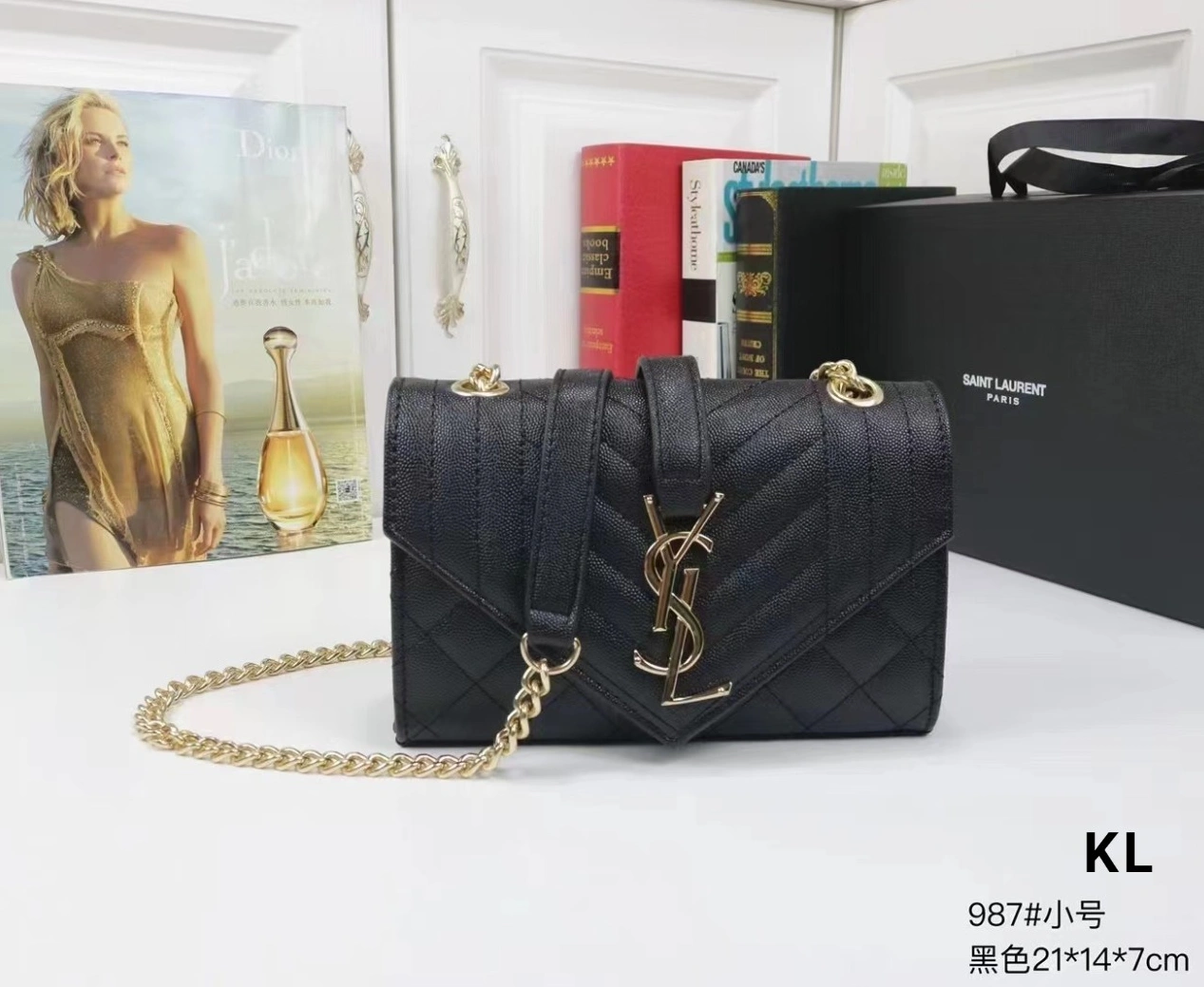 Yves Saint Laurent YSL Fashion Messenger Bags For Women Modern 9681