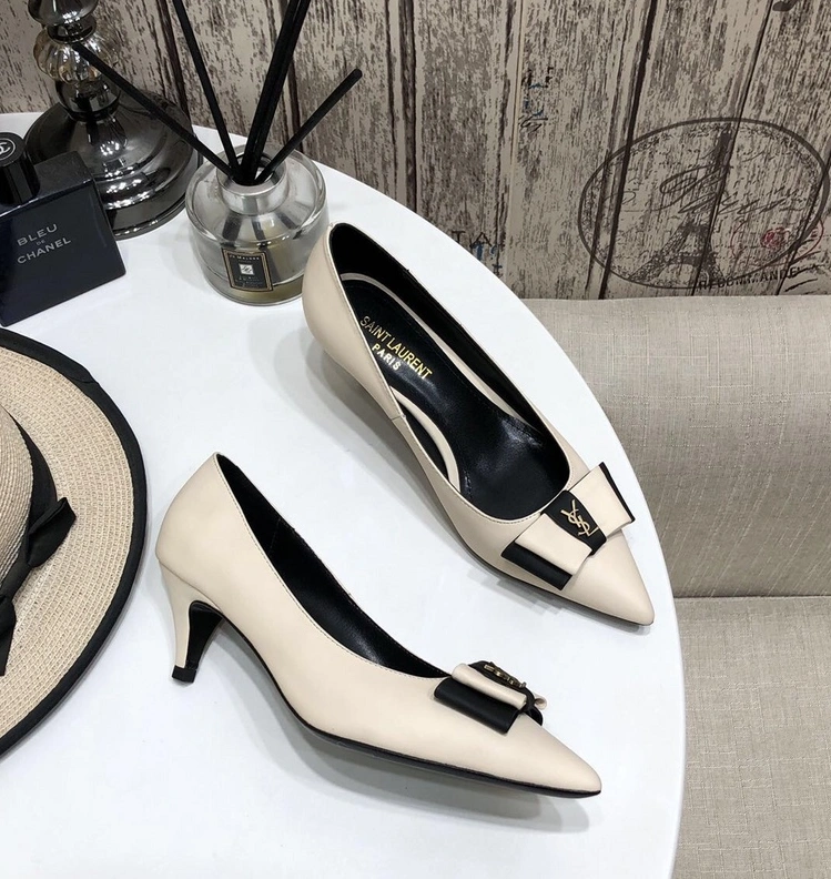 Yves Saint Laurent YSL High-Heeled Shoes For Women Bright 2504