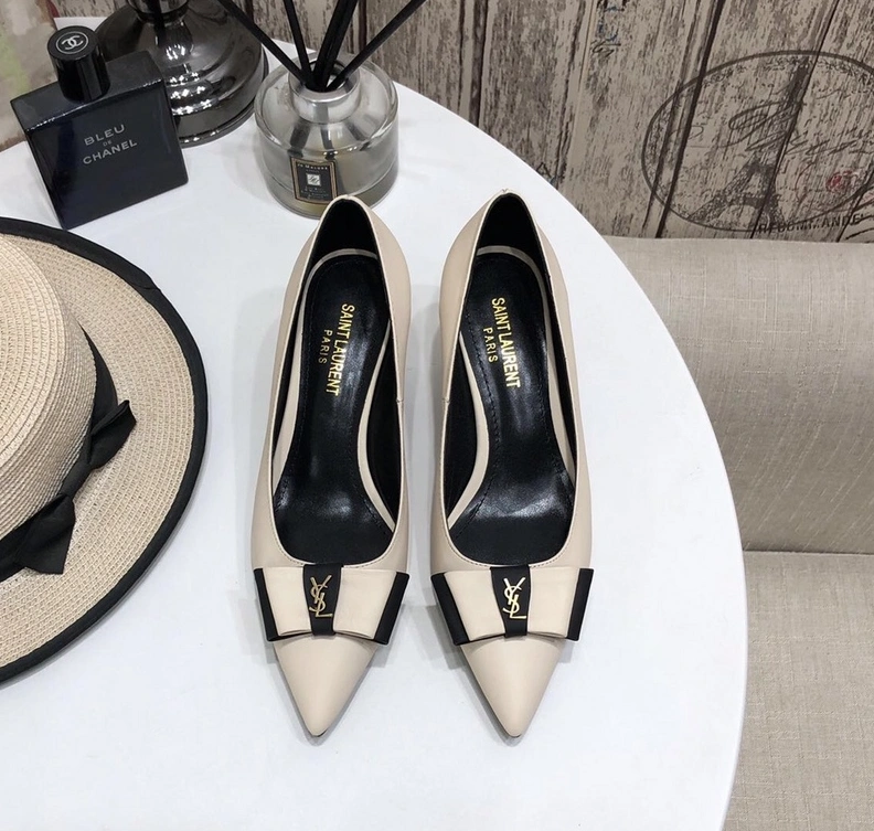 Yves Saint Laurent YSL High-Heeled Shoes For Women Bright 2504