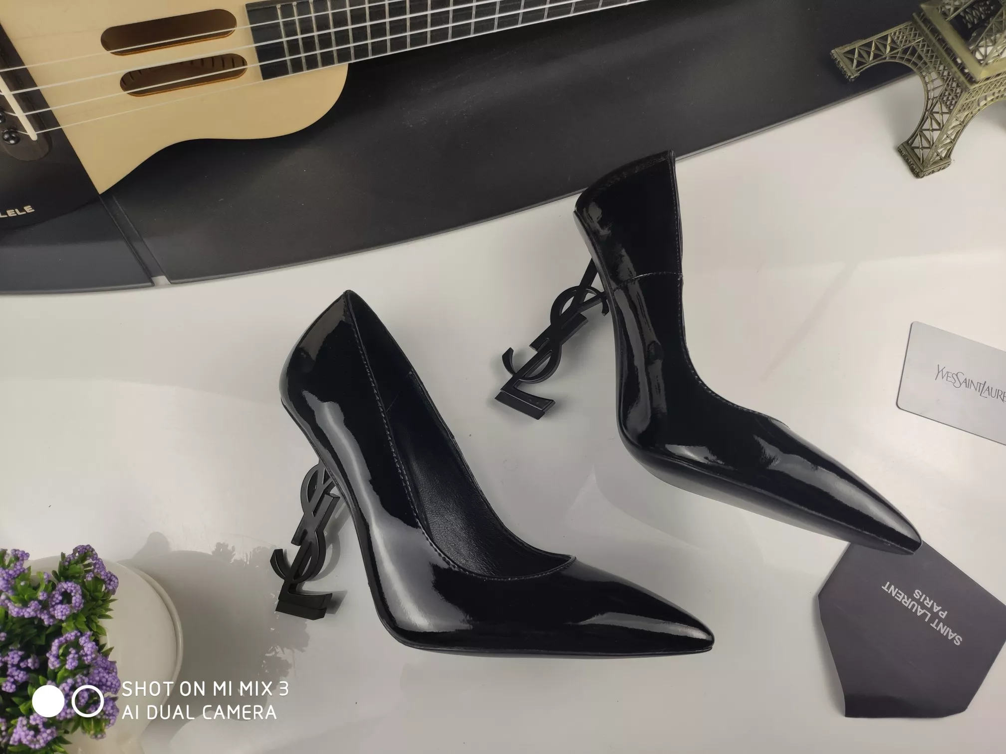 Yves Saint Laurent YSL High-Heeled Shoes For Women Minimalist 8516