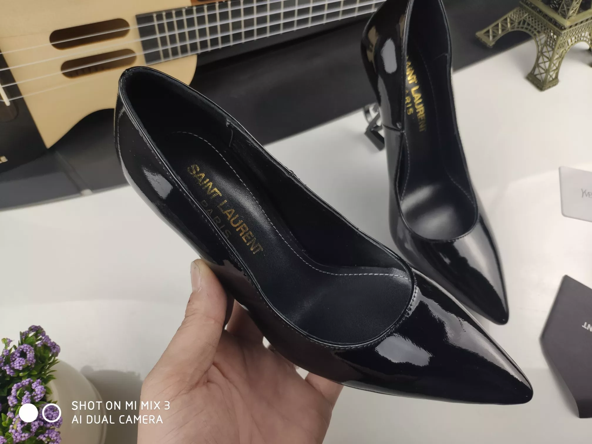 Yves Saint Laurent YSL High-Heeled Shoes For Women Minimalist 8516