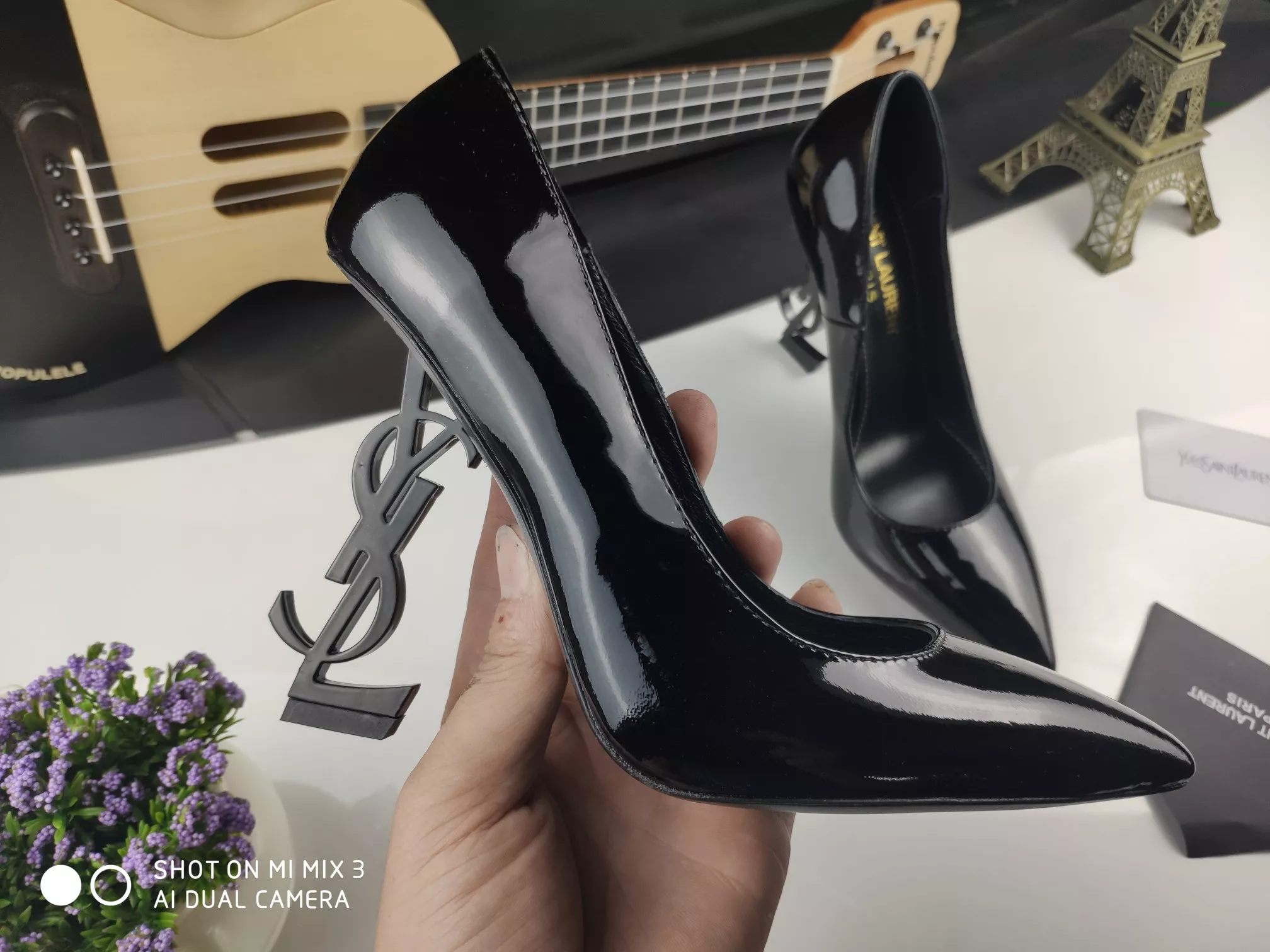 Yves Saint Laurent YSL High-Heeled Shoes For Women Minimalist 8516