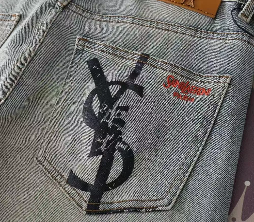 Yves Saint Laurent YSL Jeans For Men Stylish 3260