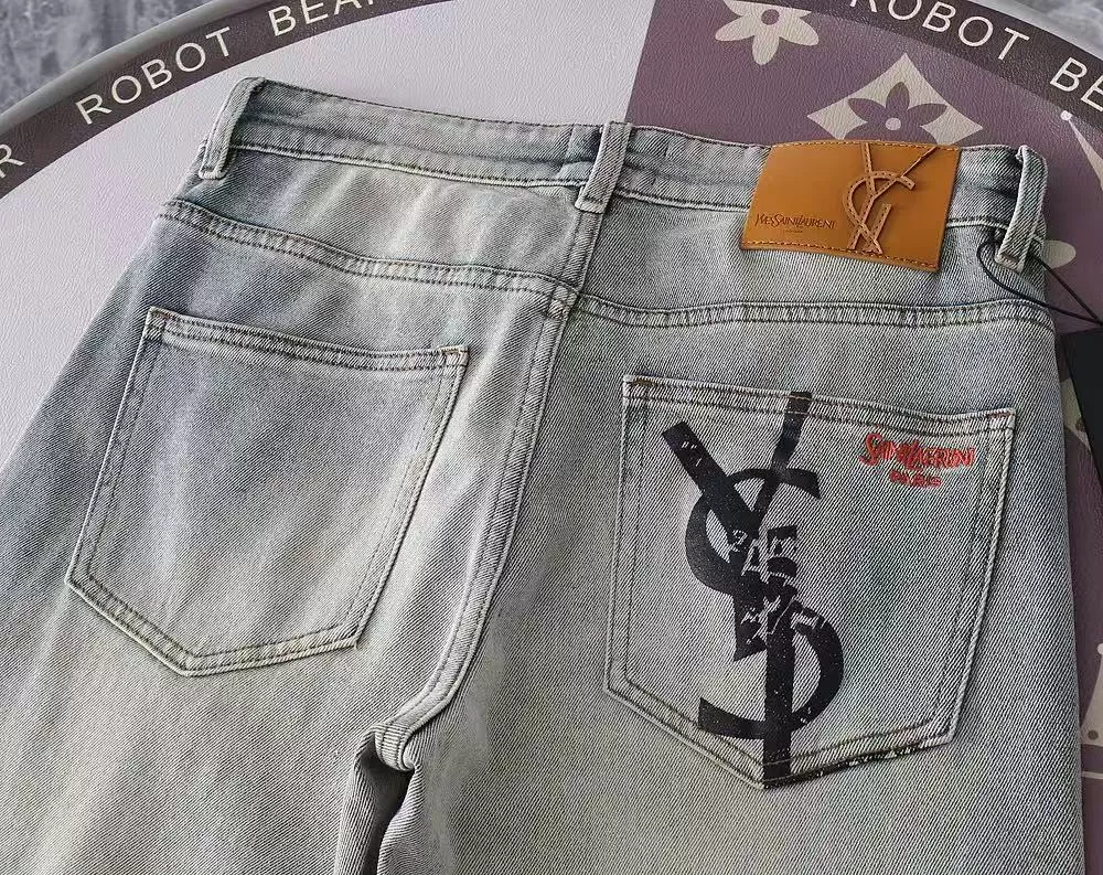 Yves Saint Laurent YSL Jeans For Men Stylish 3260