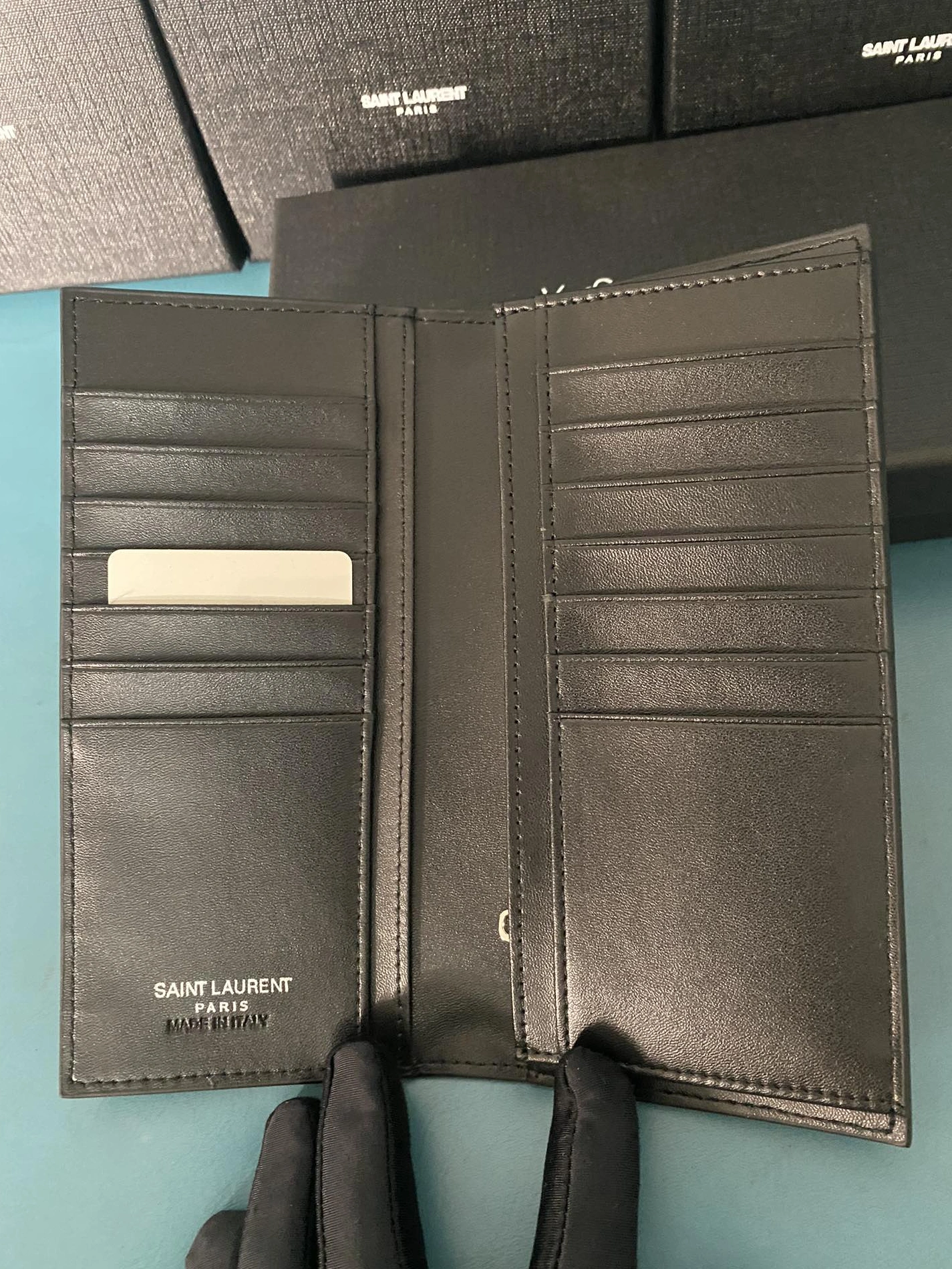 Yves Saint Laurent YSL Man Wallets Compact 4810