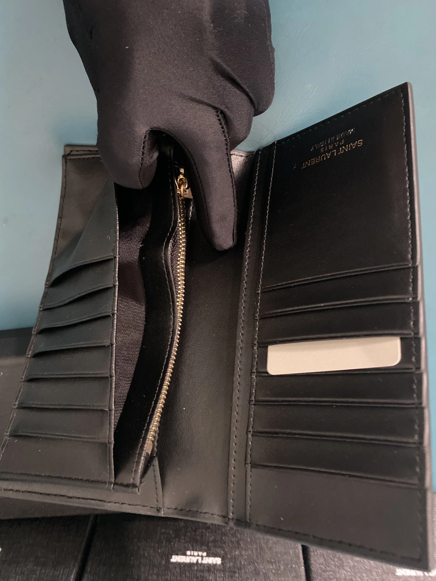 Yves Saint Laurent YSL Man Wallets Compact 4810